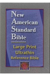 Ultrathin Reference Bible Large Print-NASB