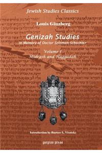 Genizah Studies in Memory of Doctor Solomon Schechter