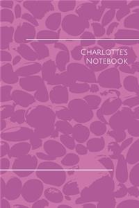 Charlotte Personalised Notebook