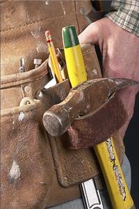 2020 Daily Planner Handyman Tool Belt Construction 388 Pages
