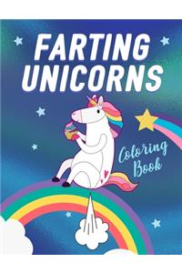 Farting Unicorns - Coloring Book