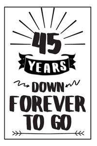 Forever Notebook Anniversary Gift