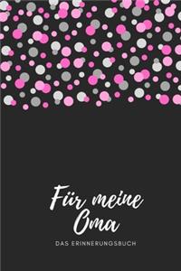 Für meine Oma das Erinnerungsbuch