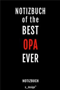 Notizbuch für Opas / Opa
