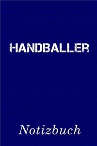 Handballer Notizbuch