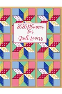 2020 Planner For Quilt Lovers