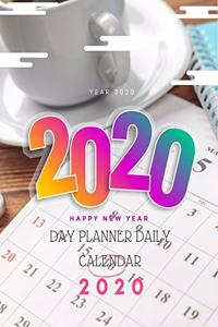 Day Planner Daily Calendar 2020