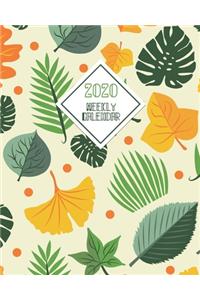 2020 Weekly Calendar