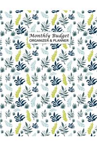 Monthly Budget Organizer & Planner