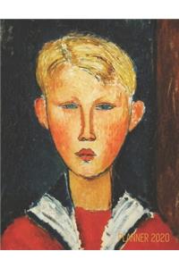 Modigliani Monthly Planner 2020