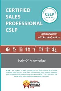 Certified Sales Professional CSLP Body of Knowledge