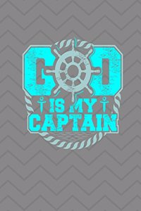 God Is My Captain Journal Notebook - Dot Grid