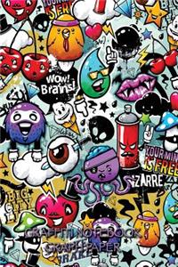 Graffiti Notebook Graph Paper