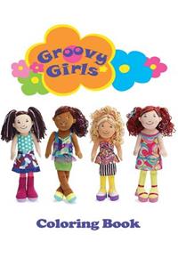 Groovy Girls Coloring Book: Coloring Book for Kids and Adults, This Amazing Coloring Book Will Make Your Kids Happier and Give Them Joy