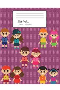 Cute Kids Composition Notebook