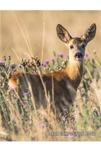 Deer Composition Book