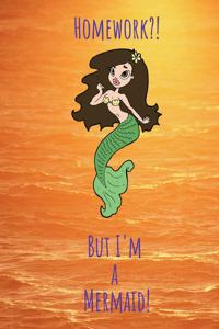 Mermaid Composition Notebook