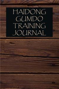 Haidong Gumdo Training Journal