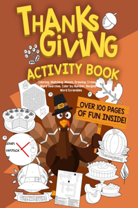 Thanksgiving Activity Book