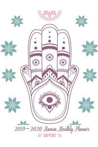 2019-2020 Hamsa Monthly Planner