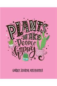 Garden Journal And Planner