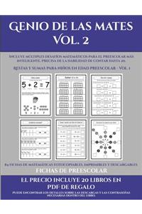 Fichas de preescolar (Genio de las mates Vol. 2)