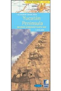 The Rough Guide Map Yucatan Peninsula