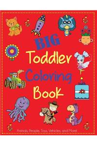 Big Toddler Coloring Book