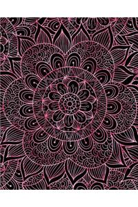 Bullet Journal Notebook Mandala Pattern 8