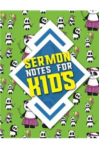 Sermon Notes for Kids
