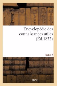 Encyclopedie des connaissances utiles