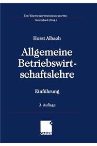 Allgemeine Betriebswirtschaftslehre