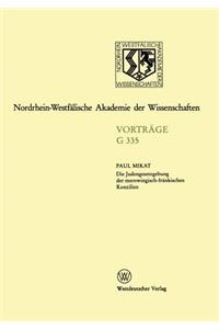 Die Judengesetzgebung Der Merowingisch-Fränkischen Konzilien