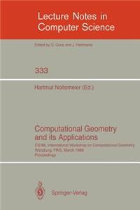 Computational Geometry and Its Applications