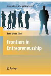 Frontiers in Entrepreneurship