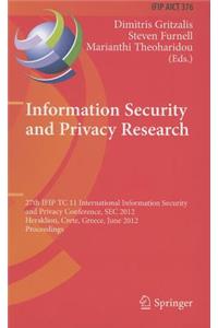 Information Security and Privacy Research