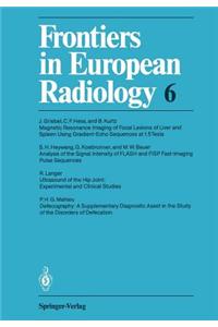 Frontiers in European Radiology