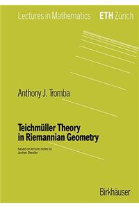 Teichmüller Theory in Riemannian Geometry