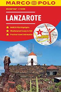 Lanzarote Marco Polo Holiday Map