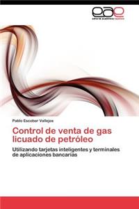Control de venta de gas licuado de petróleo