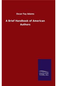 Brief Handbook of American Authors
