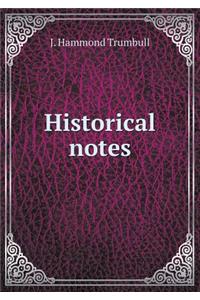 Historical notes