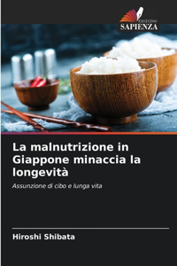 malnutrizione in Giappone minaccia la longevità