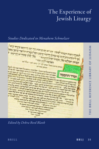 The Experience of Jewish Liturgy