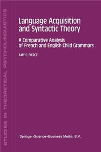 Language Acquisition and Syntactic Theory