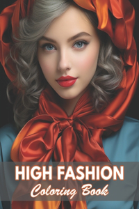 High Fashion Coloring Book