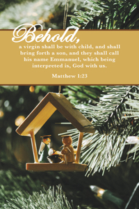 Christmas Bulletin: Behold (Package of 100)