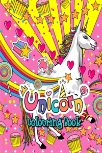 Unicorn Coloring Book for kids: For Kids Ages 4-8, UNICORN Coloring Books For Kids Girls Kids Coloring Book Gift