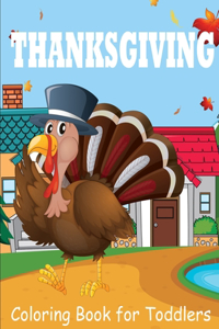Thanksgiving Coloring Book for Toddlers