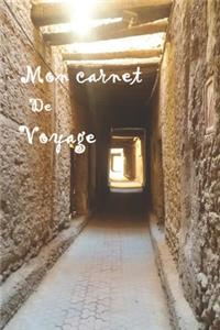 mon carnet de voyage